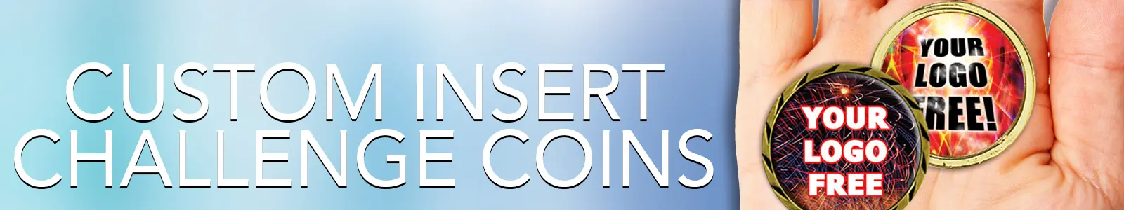 Two-Sided Custom Logo Insert Coins