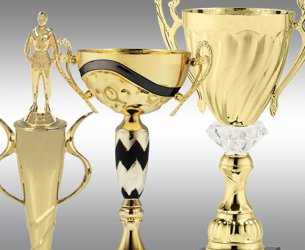 Gold Trophy Cups
