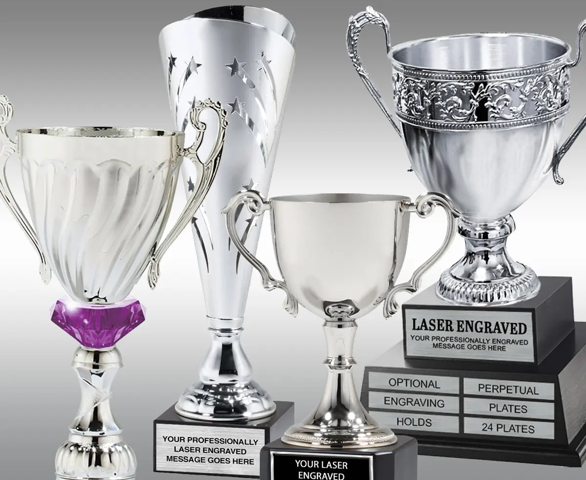 Silver Trophy Cups